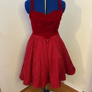 Hot Topic Queen of Hearts dress